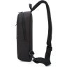 Мужская сумка-слинг вертикального типа из черного текстиля Monsen (22115) - 4