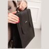 Класичний жіночий шкіряний рюкзак чорного кольору з клапаном BlankNote Blackwood 78655 - 9