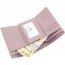 Жіночий гаманець темно-рожевого кольору з натуральної шкіри на магніті ST Leather (15609) - 5