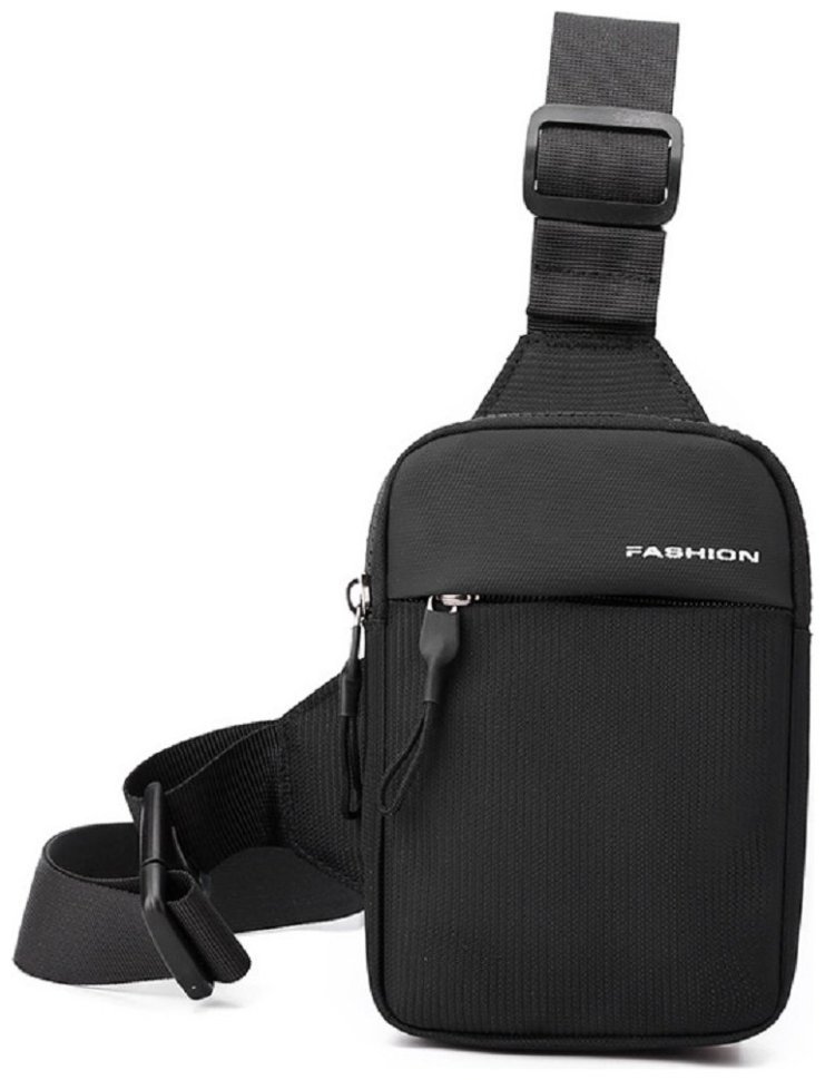 Мужская сумка рюкзак из качественного текстиля Confident 90756 Черная modnotak фото №12