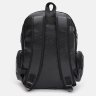 Вместительный мужской рюкзак из черного кожзама Monsen 71756 - 4