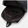 Місткий чоловічий рюкзак із чорного шкірозамінника Monsen 71756 - 5