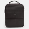 Чоловіча сумка-барсетка середнього розміру із натуральної коричневої шкіри Ricco Grande 71856 - 2