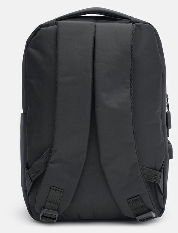 Повсякденний чоловічий рюкзак із поліестеру в чорному кольорі Monsen 71956