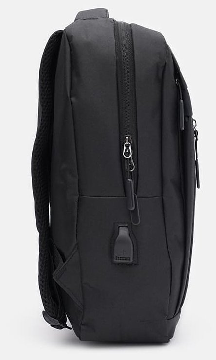 Повсякденний чоловічий рюкзак із поліестеру в чорному кольорі Monsen 71956