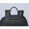 Чорний жіночий рюкзак з водонепроникного нейлону VINTAGE STYLE (14805) - 2