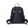 Чорний жіночий рюкзак з водонепроникного нейлону VINTAGE STYLE (14805) - 4
