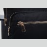 Черный женский рюкзак из водонепроницаемого нейлона VINTAGE STYLE (14805) - 8