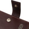 Горизонтальний чоловічий гаманець із натуральної гладкої шкіри коричневого кольору CANPELLINI (2421892) - 3