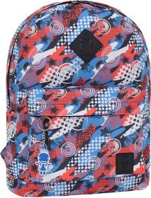 Яскравий різнокольоровий рюкзак із текстилю з принтом Bagland (53356)