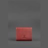 Женский кошелек бордового цвета из гладкой кожи BlankNote (12504) - 5