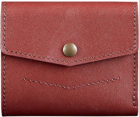 Жіночий гаманець бордового кольору з гладкої шкіри BlankNote (12504)
