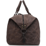 Текстильная дорожная сумка с ручками в коричневом цвете Vintage (20058) - 3