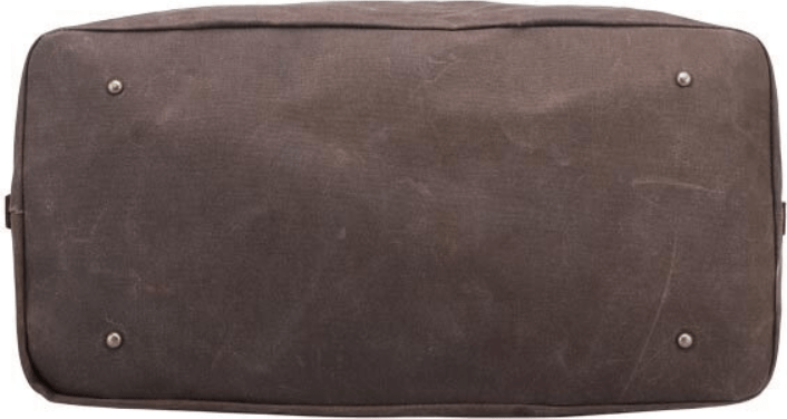 Текстильна дорожня сумка з ручками у коричневому кольорі Vintage (20058)
