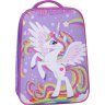 Зручний шкільний рюкзак для дівчаток зносостійкого текстилю на дві блискавки Bagland (55356) - 1