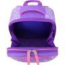Удобный школьный рюкзак для девочек износостойкого текстиля на две молнии Bagland (55356) - 5