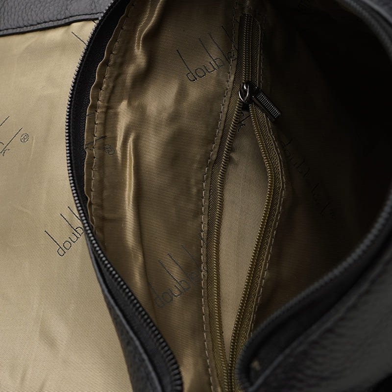 Мужская кожаная сумка через плечо среднего размера из натуральной кожи Keizer (21331)