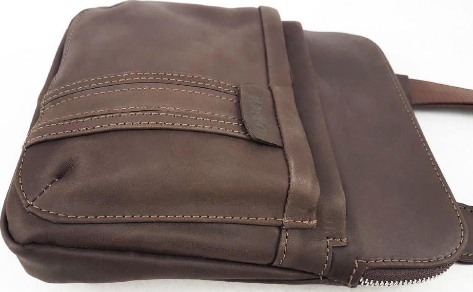 Мужская сумка коричневого цвета VATTO (11698)