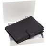 Мужское портмоне из натуральной черной кожи с блоком под документы ST Leather 1767356 - 10