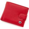 Жіноче портмоне із натуральної шкіри червоного кольору з блоком під карти ST Leather 1767456 - 1