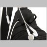 Мужская текстильная сумка-слинг черного цвета через плечо Confident 77456 - 3