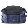 Дорожная сумка синего цвета из качественной кожи Tom Stone (12171) - 6