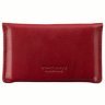 Кожаный компактный женский картхолдер красного цвета Visconti 77756 - 4