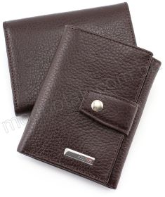 Кожний маленький гаманець коричневого кольору KARYA (1149-39)