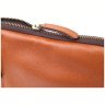 Мужская сумка из зернистой кожи рыжего цвета через плечо Shvigel 108356 modnotak фото - 7