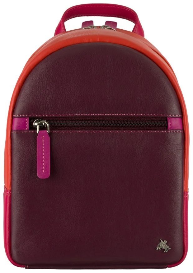 Городской женский рюкзак из натуральной гладкой кожи Visconti S46 Molly разноцветный 108556 фото №1 Городской женский рюкзак из натуральной гладкой кожи Visconti S46 Molly разноцветный 108556 modnotak фото №1