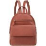Женский коричневый рюкзак среднего размера из высококачественной кожи Visconti Gina 69156 - 1