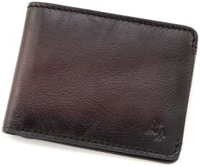 Чоловіче портмоне темно-коричневого кольору з високоякісної шкіри з RFID - Visconti Vespa 69256