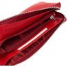 Красный женский кошелек-клатч из натуральной кожи на молнии ST Leather (15329) - 6