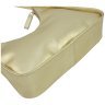 Женская кожаная сумка-хобо золотистого цвета с одной лямкой Grande Pelle 70757 - 5