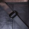 Добротная мужская сумка-барсетка из натуральной черной кожи Vintage (20823) - 9
