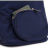 Оригінальна жіноча сумка - рюкзак синього кольору VINTAGE STYLE (14806) - 6