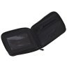 Мужской кожаный кошелек черного цвета с молниевой застежкой Horse Imperial 72957 - 5