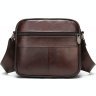 Компактная мужская наплечная сумка горизонтального типа VINTAGE STYLE (14988) - 2
