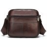 Компактная мужская наплечная сумка горизонтального типа VINTAGE STYLE (14988) - 2