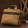 Містка текстильна сумка для ноутбука на два відділення Vintage (20181) - 10