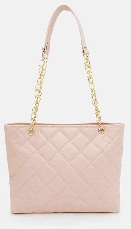 Стильная женская сумка из качественного кожзама розового цвета Monsen 94657 фото №3 Стильная женская сумка из качественного кожзама розового цвета Monsen 94657 modnotak фото №3