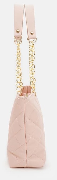 Стильная женская сумка из качественного кожзама розового цвета Monsen 94657 фото №4 Стильная женская сумка из качественного кожзама розового цвета Monsen 94657 modnotak фото №4