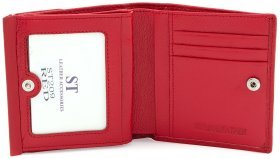 Жіночий шкіряний гаманець в два складання ST Leather (17719)
