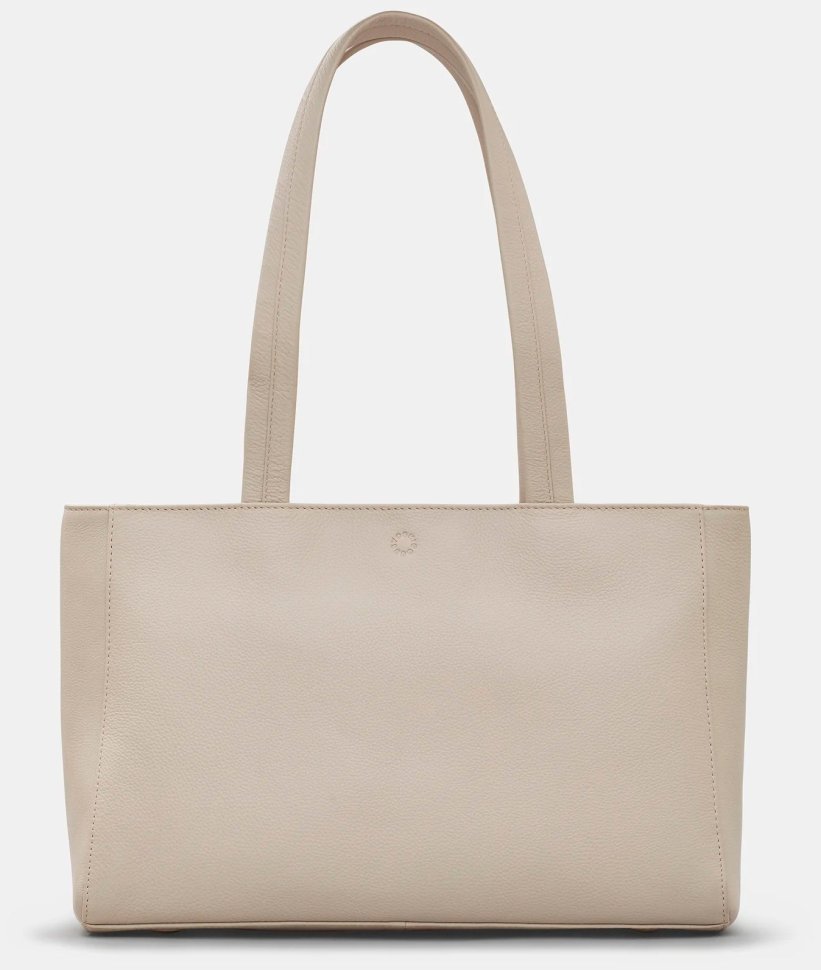 Женская кожаная сумка-шоппер в сером цвете Yoshi YB254 Harrington 94957 (Великобритания) modnotak фото №1