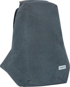 Серый мужской рюкзак из текстиля с отсеком для ноутбука Bagland Vibe 55657