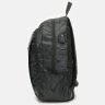 Черный мужской рюкзак из полиэстера с принтом под камуфляж Monsen (21471) - 4