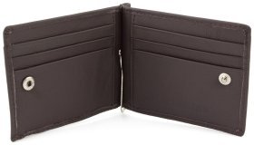 Мужской кожаный зажим с монетницей ST Leather (18862)