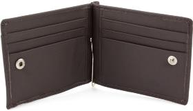Мужской кожаный зажим с монетницей ST Leather (18862) - 2