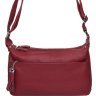 Женская кожаная сумка бордового цвета с одной лямкой Keizer (57157) - 2