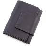 Синій шкіряний гаманець маленького розміру Grande Pelle (13006) - 4